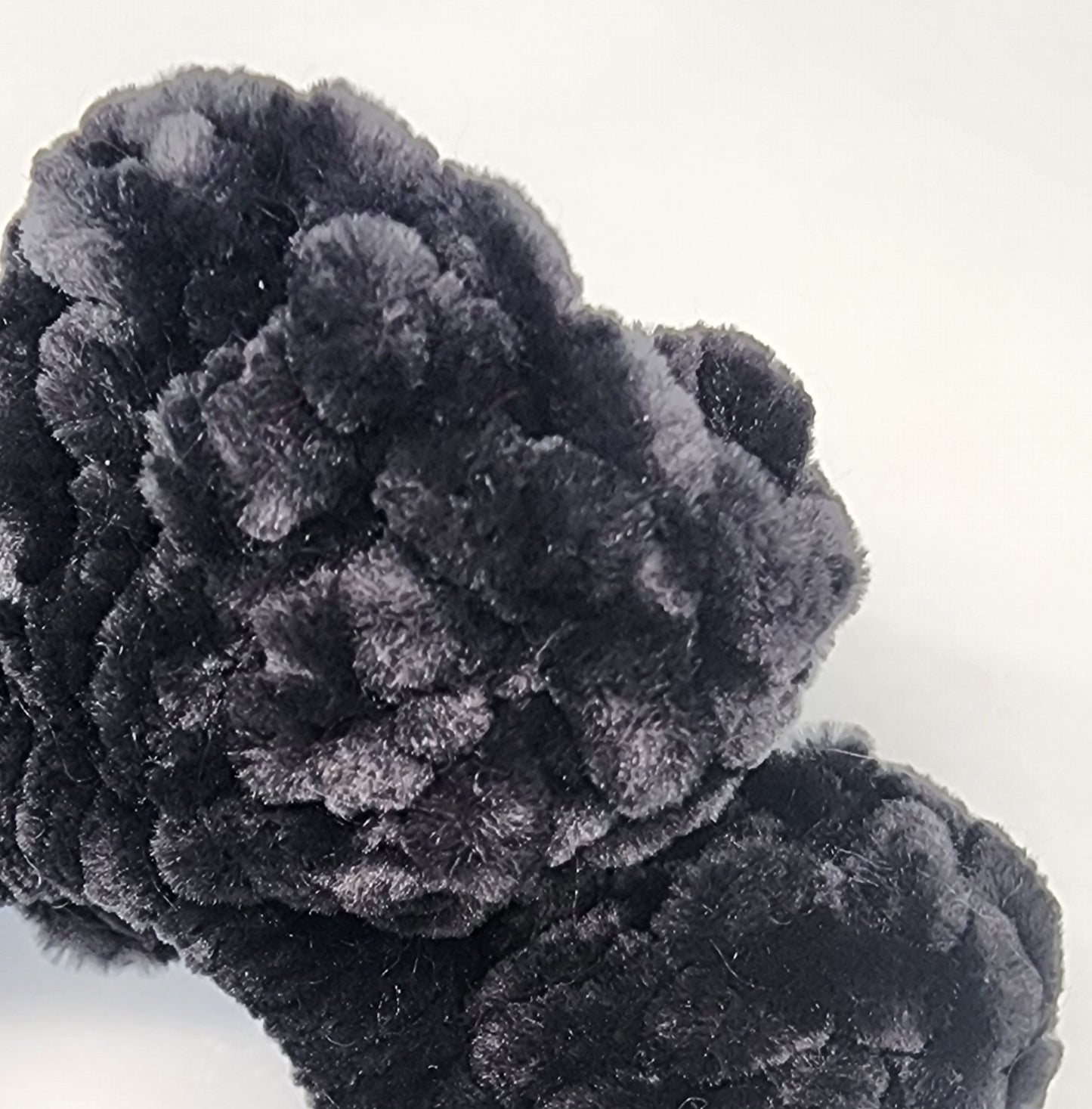 Velvet Hair Scrunchie - Licorice