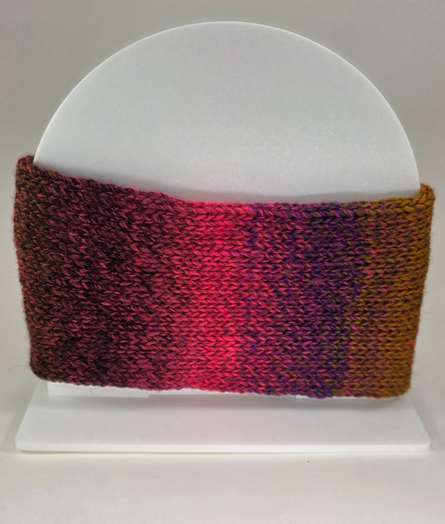 Ear Warmer Pink/Purple/Orange 2
