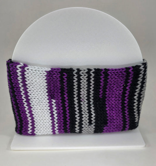 Ear Warmer Purple/Black