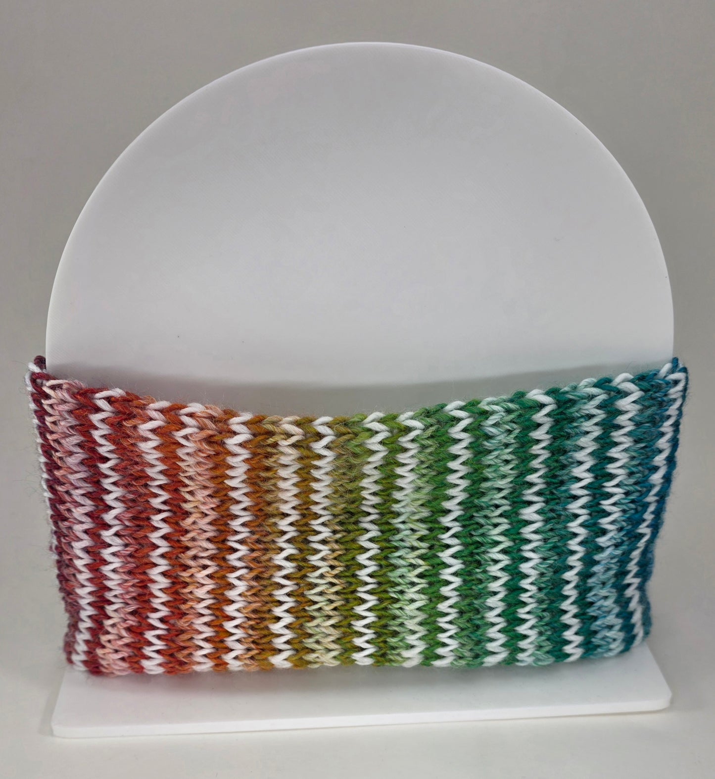 Ear Warmer Rainbow/White