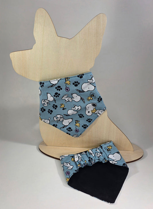 Scrunchie Dog Bandana - Snoopy