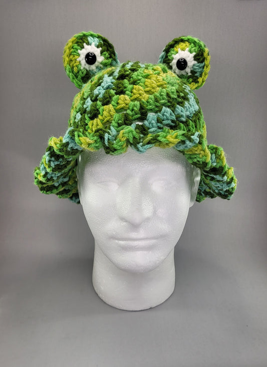 "Frog" Bucket Hat - Lilypad