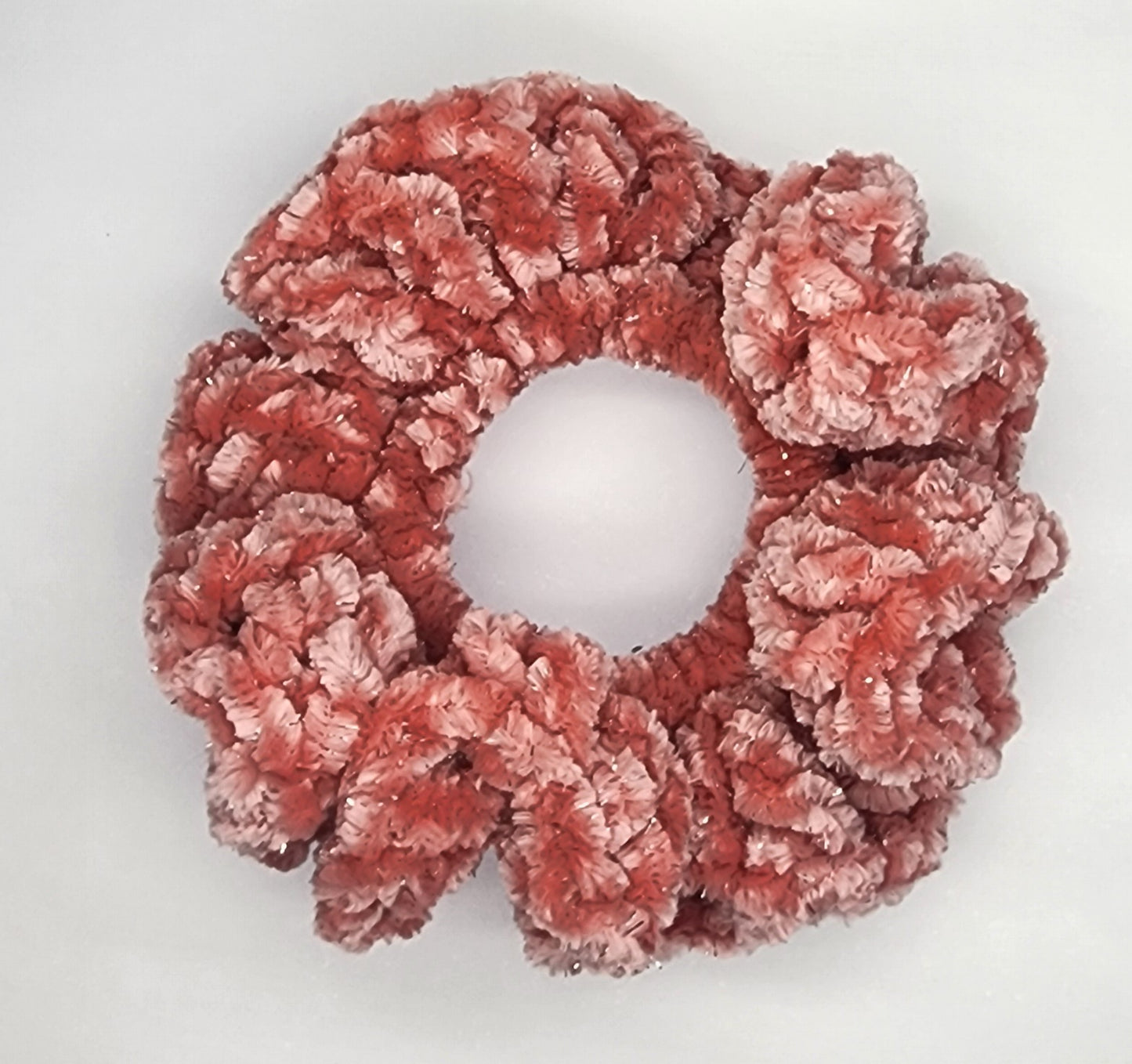 Velvet Hair Scrunchie - Dusty Blush