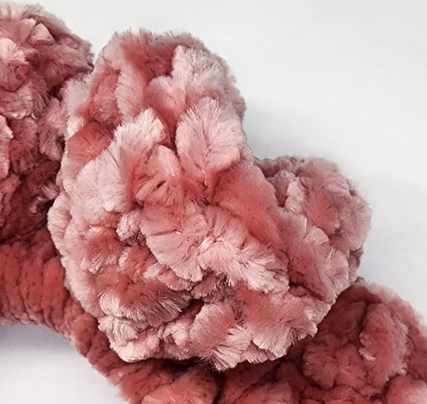 Velvet Hair Scrunchie - Dusty Blush