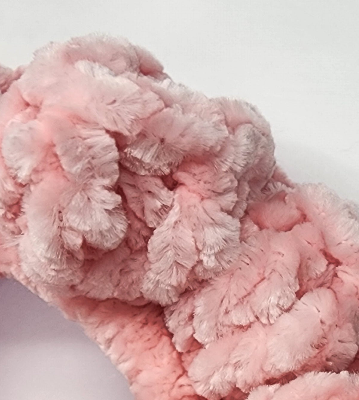 Velvet Hair Scrunchie - Soft Glow