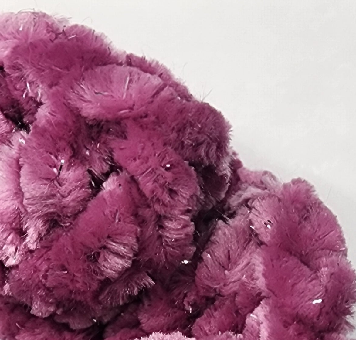Velvet Hair Scrunchie - Electric Violet