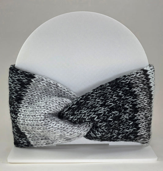 Ear Warmer Black/Grey 1