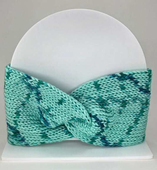 Ear Warmer Green Multi