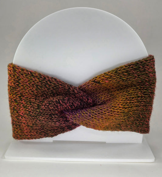 Ear Warmer Pink/Purple/Orange 2