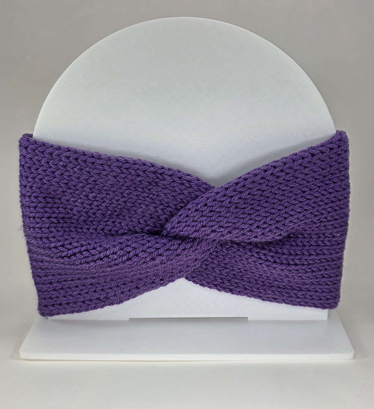 Ear Warmer Dark Purple
