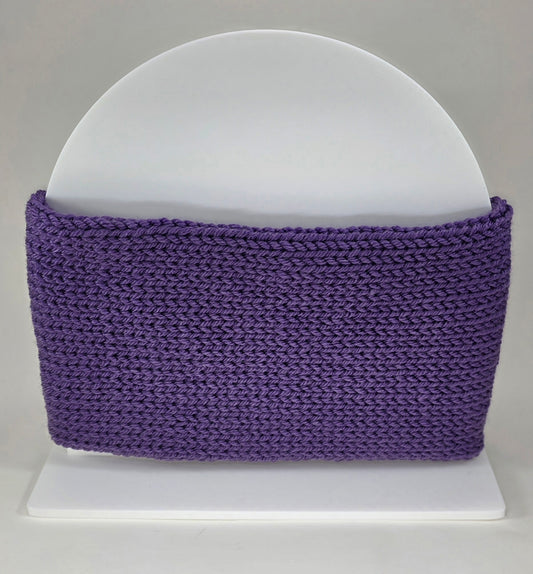 Ear Warmer Dark Purple