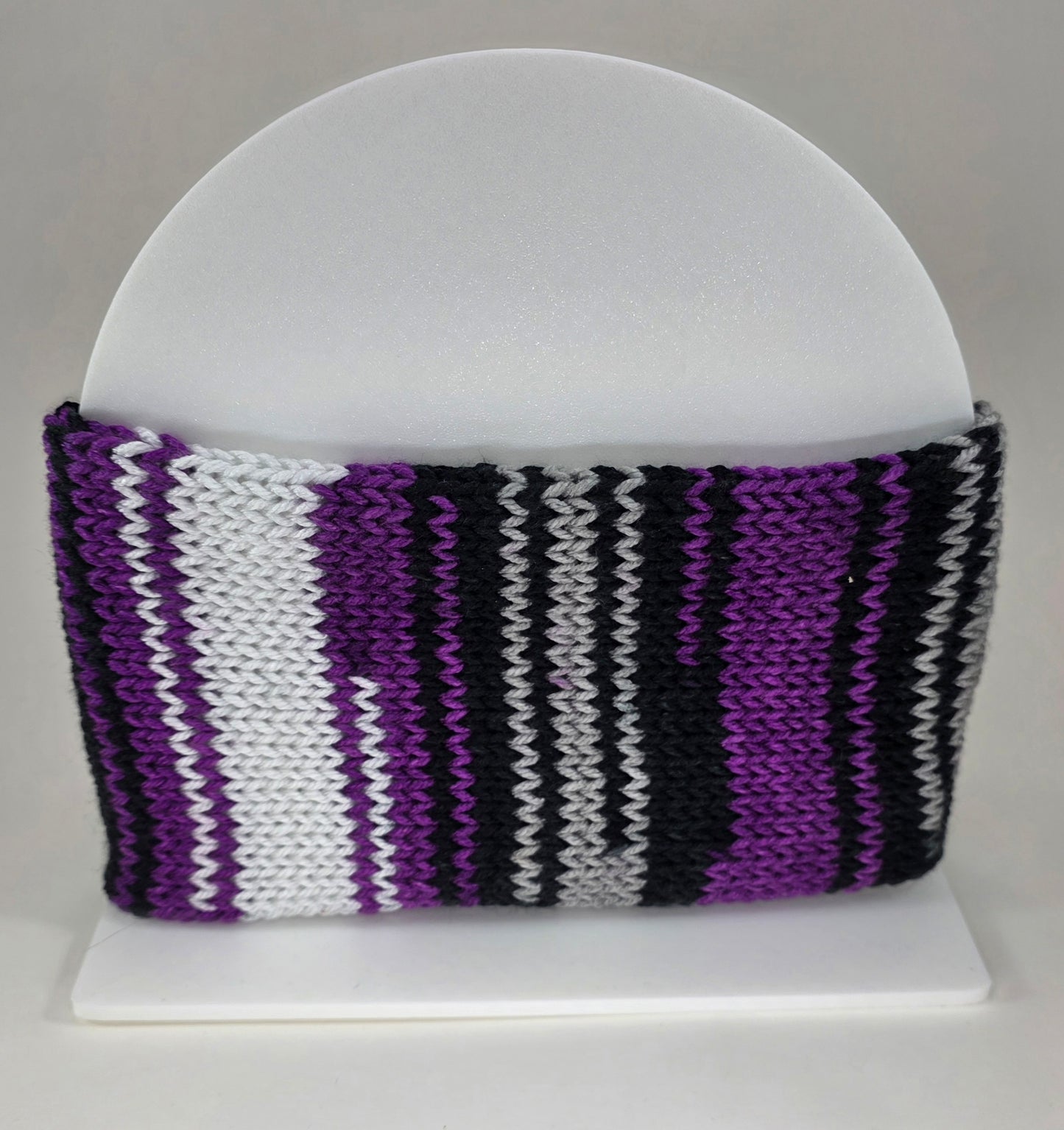 Ear Warmer Purple/Black