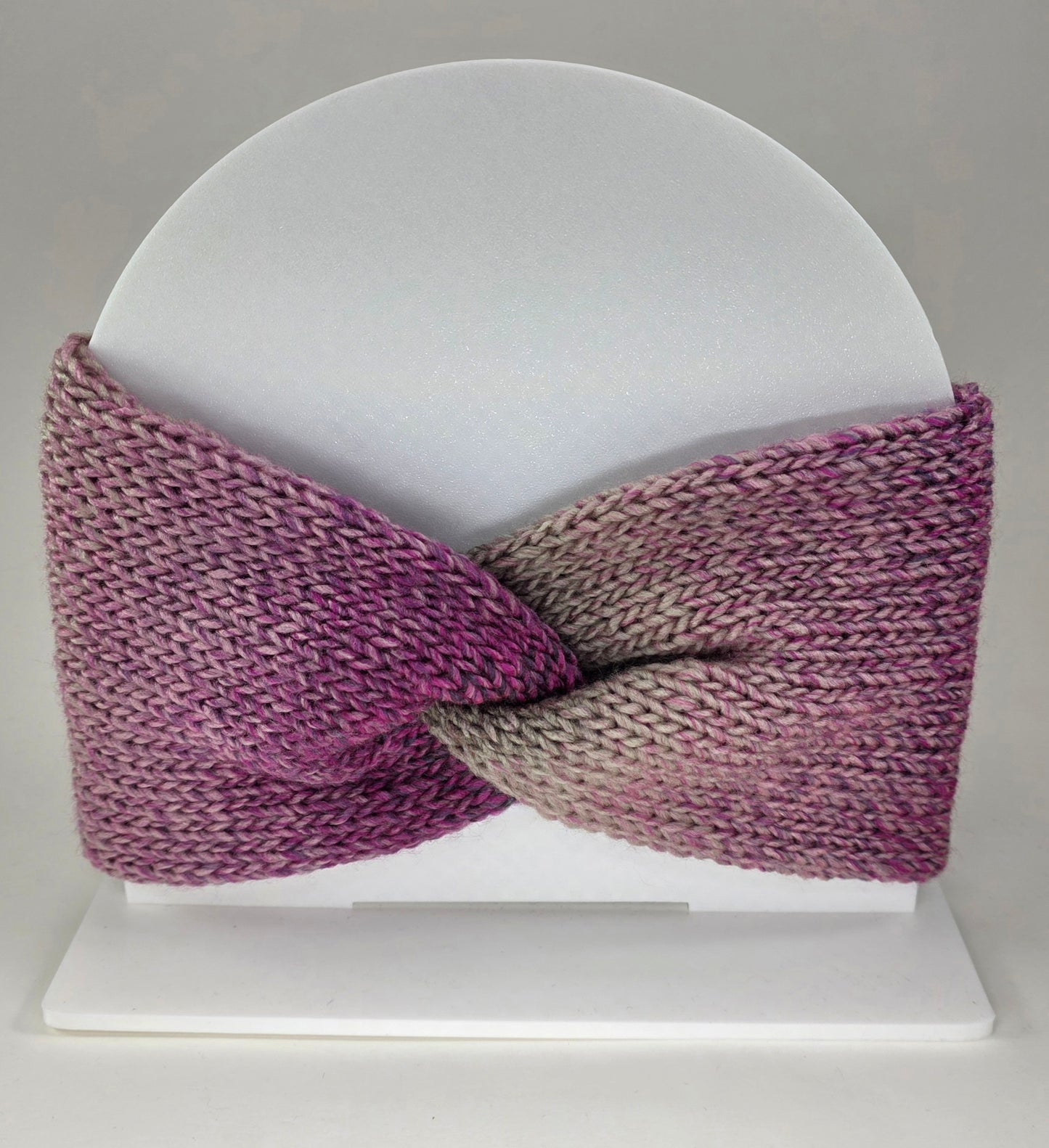Ear Warmer Purple/Blue/Brown 1