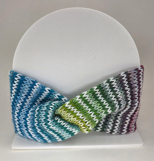 Ear Warmer Rainbow/White