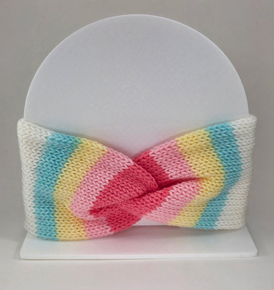 Ear Warmer Bright Stripes 1