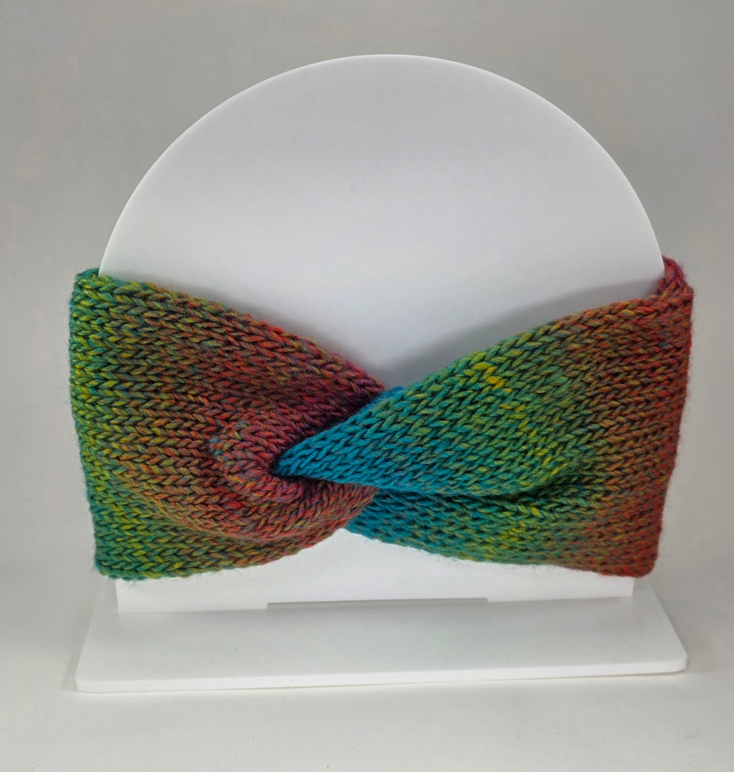 Ear Warmer Muted Rainbow