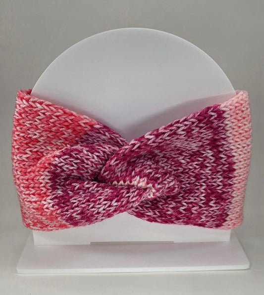 Ear Warmer Pinks 1
