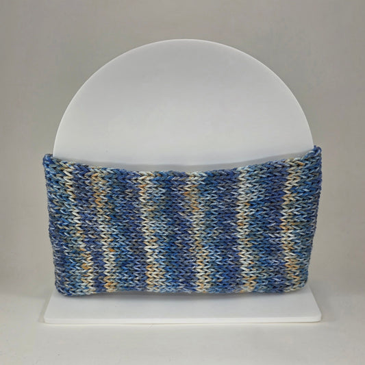 Ear Warmer Blue/Brown