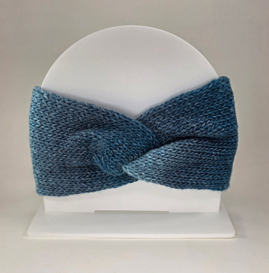 Ear Warmer Blue/Grey