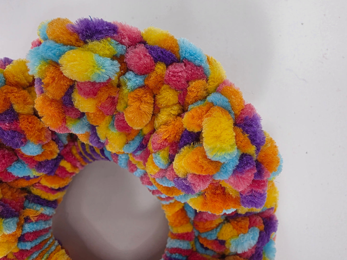 Chenille Hair Scrunchie - Multicolor