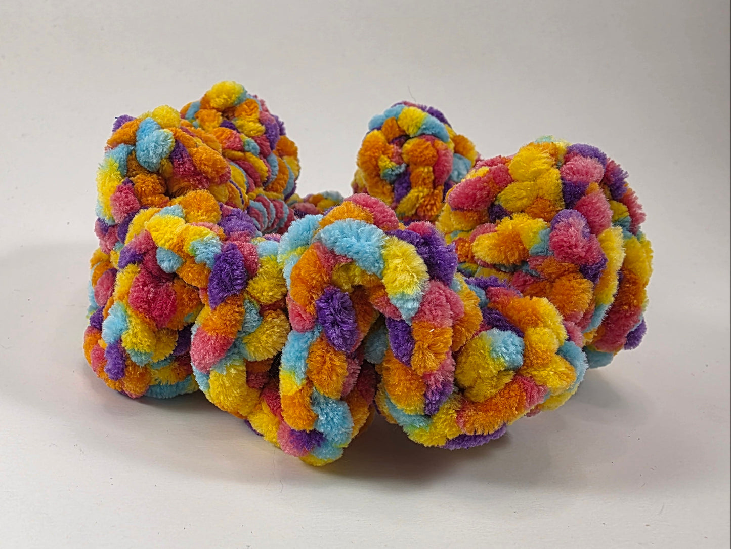 Chenille Hair Scrunchie - Multicolor
