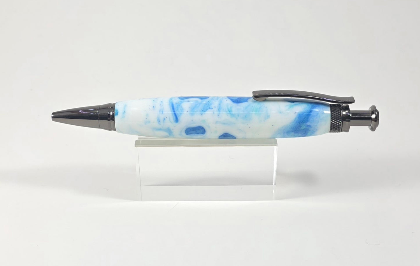 Writing Pen - Blue/White