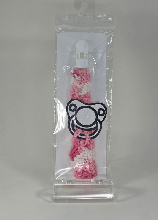 Pacifier Clip - Pink