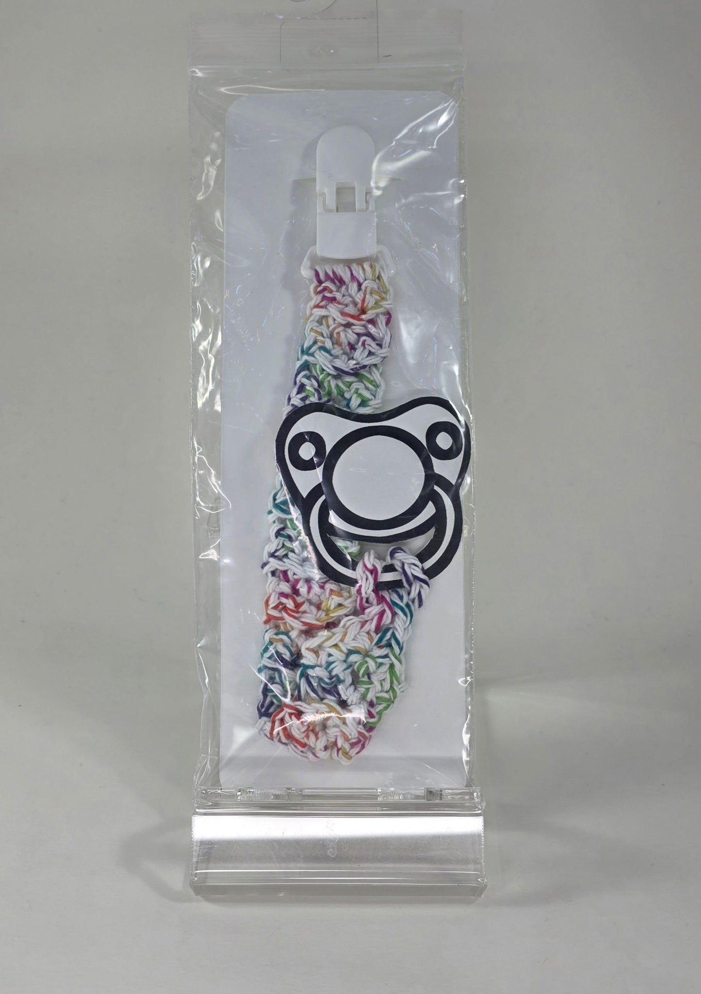 Pacifier Clip - Rainbow Sprinkle