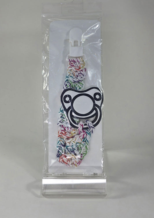 Pacifier Clip - Rainbow Sprinkle