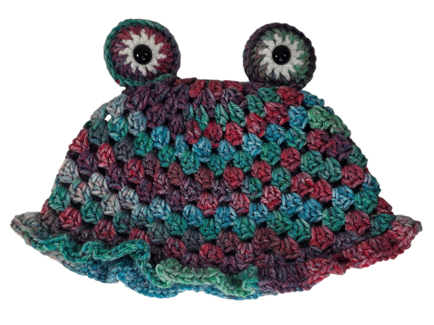 "Frog" Bucket Hat - Berry Splash