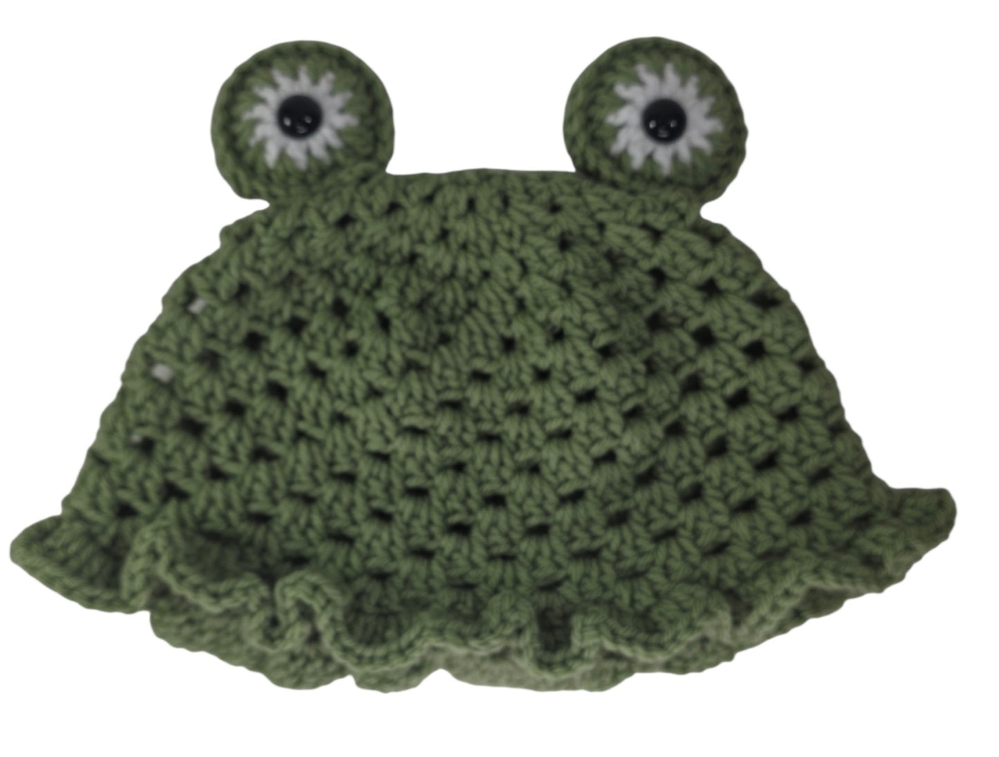 "Frog" Bucket Hat - Sage Green