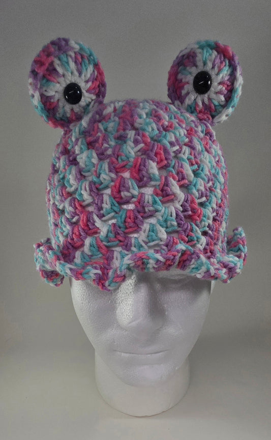 "Frog" Bucket Hat - Cotton Candy