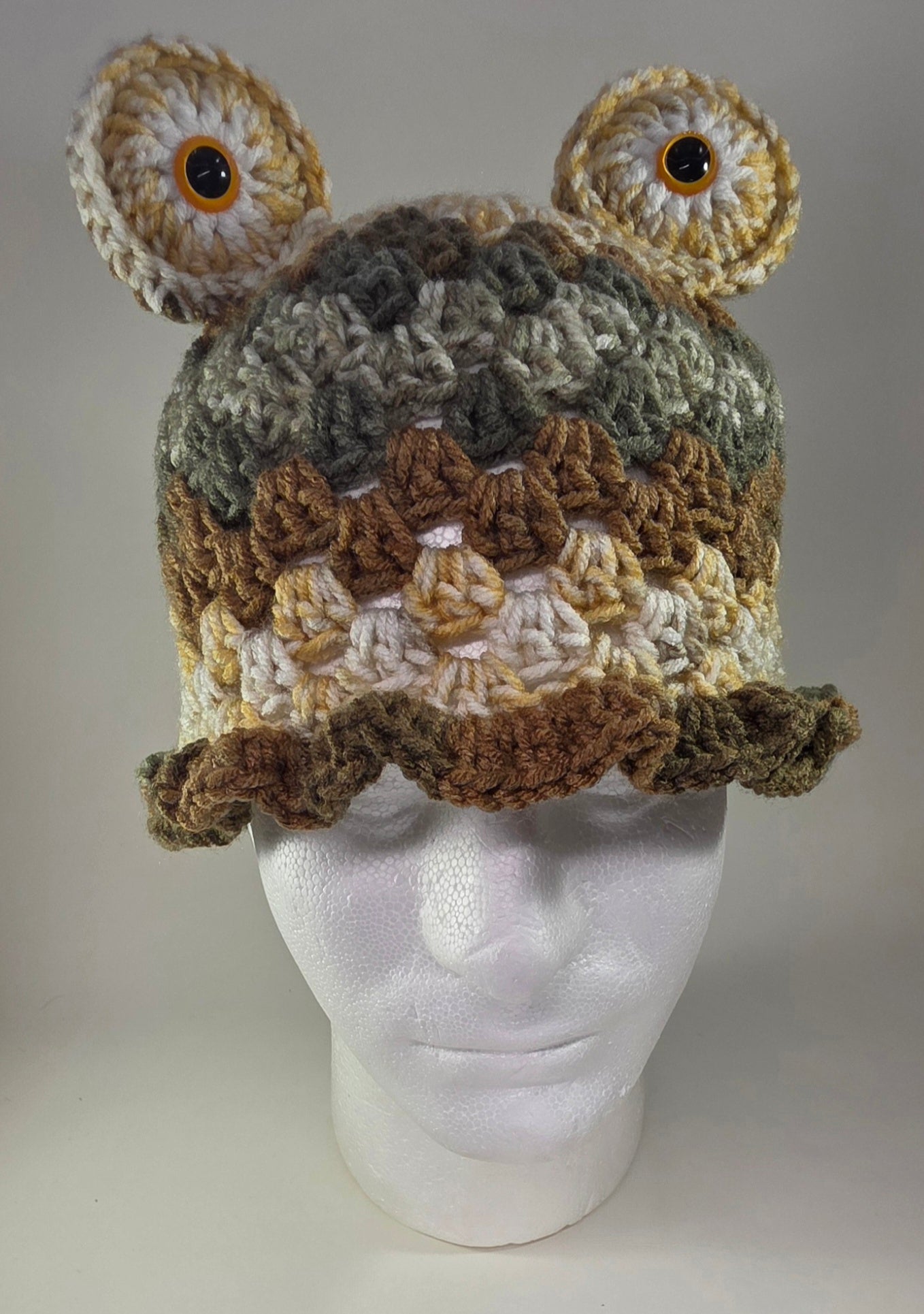 "Frog" Bucket Hat - Desert