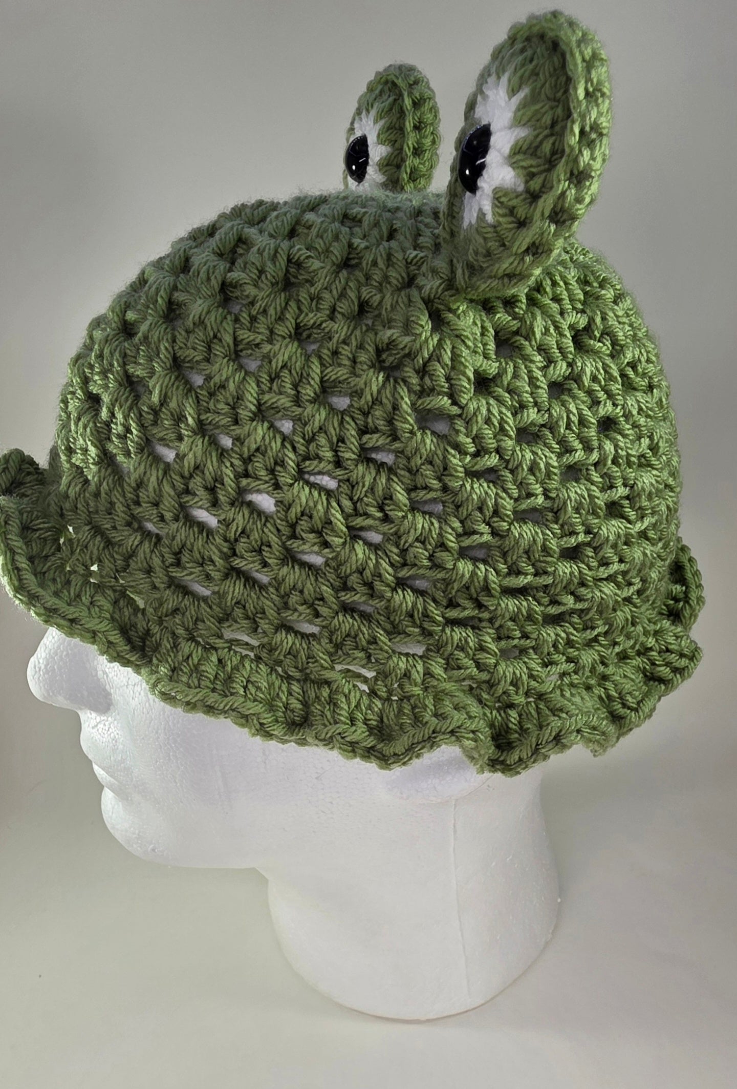 "Frog" Bucket Hat - Sage Green