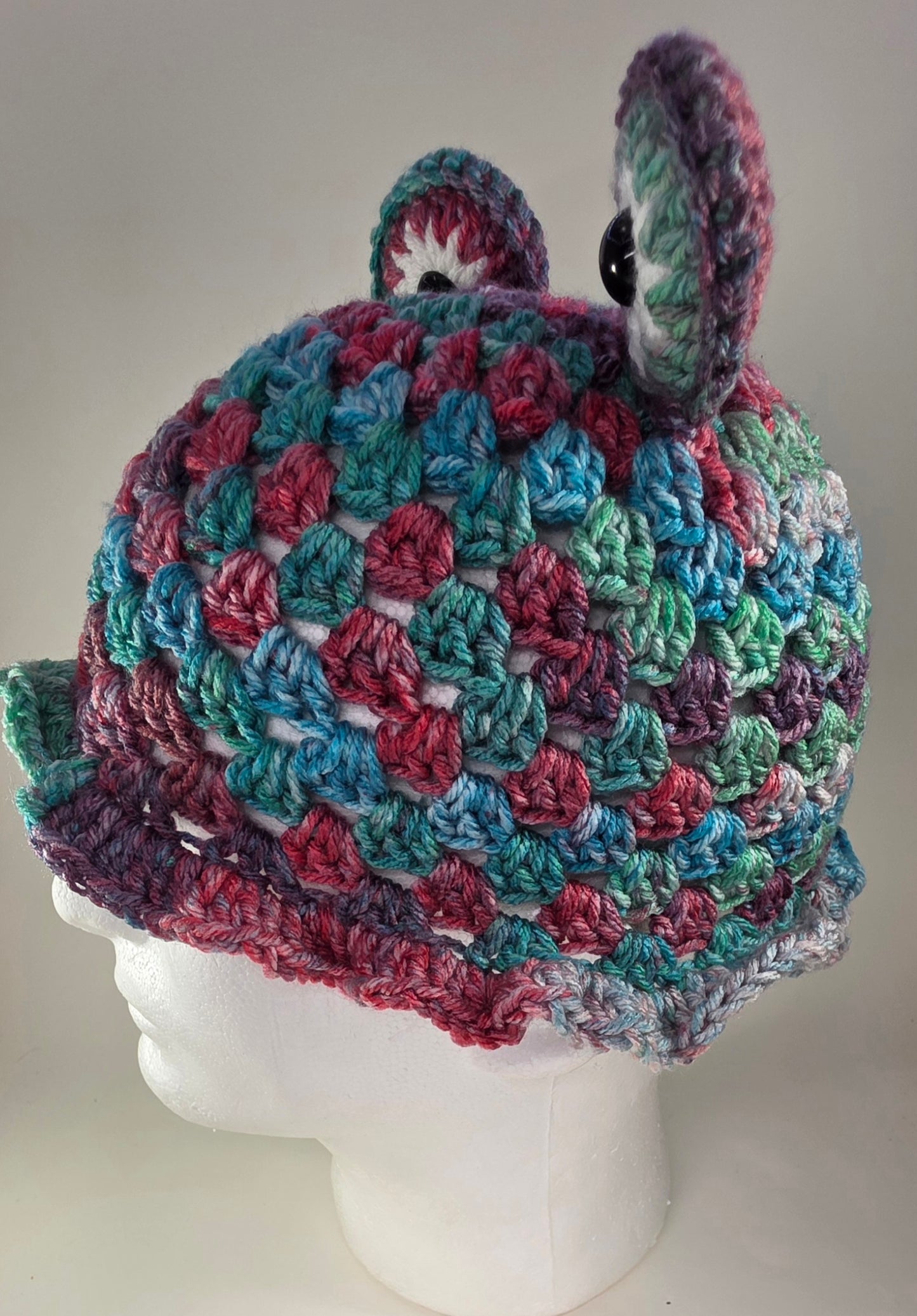 "Frog" Bucket Hat - Berry Splash