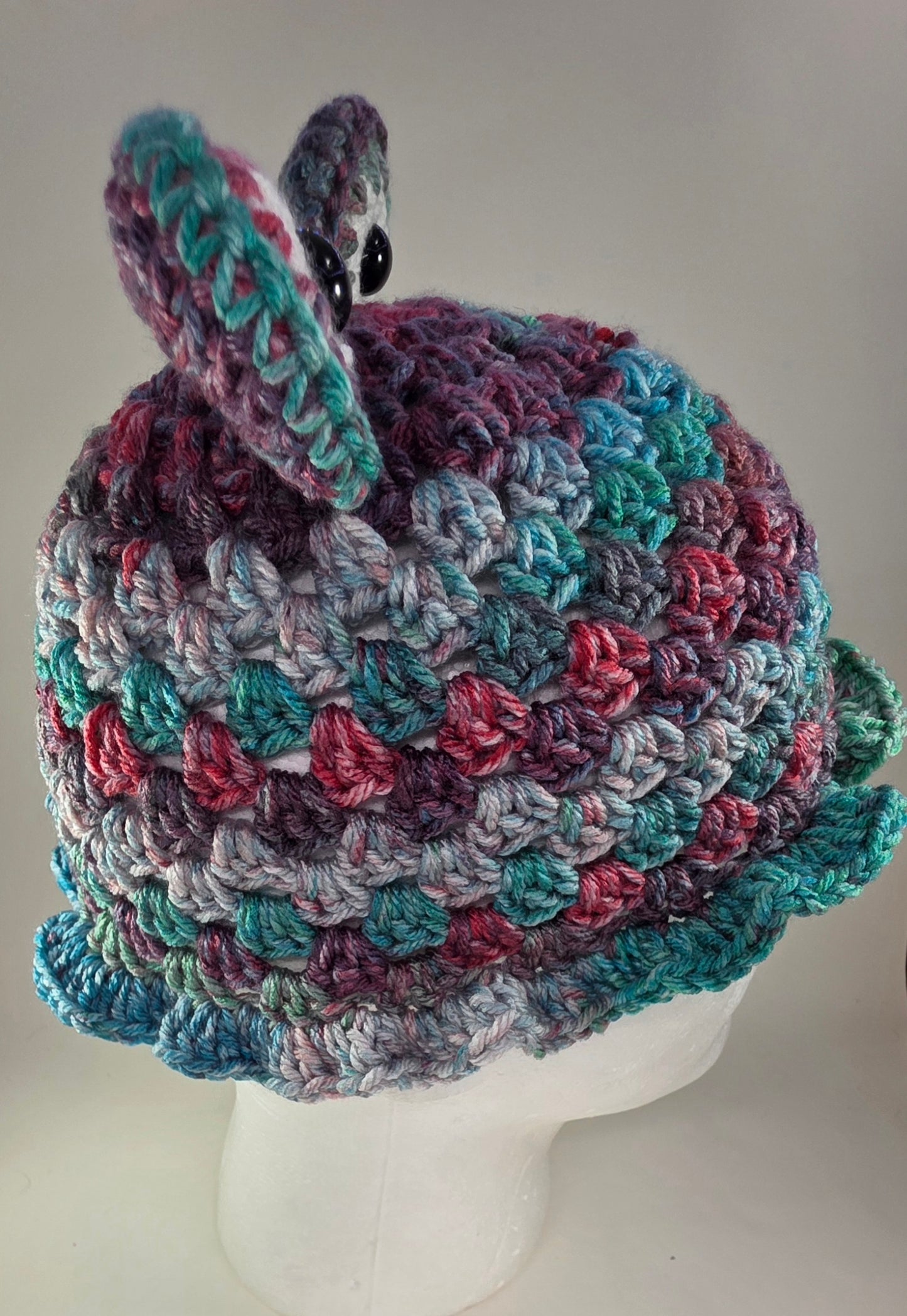 "Frog" Bucket Hat - Berry Splash