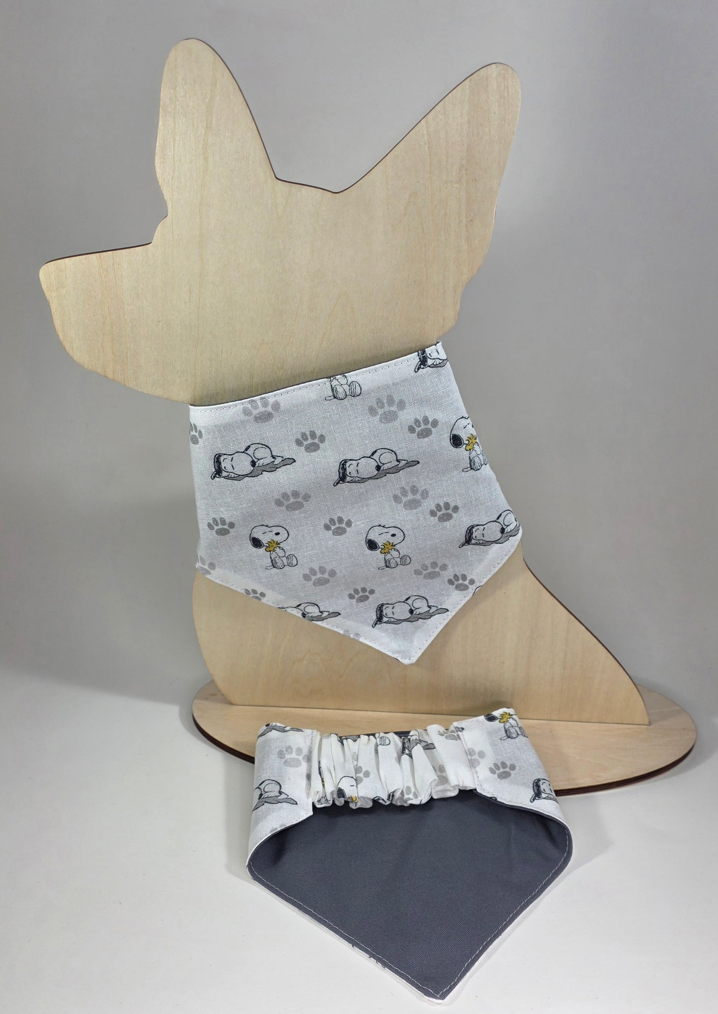 Scrunchie Dog Bandana - Snoopy
