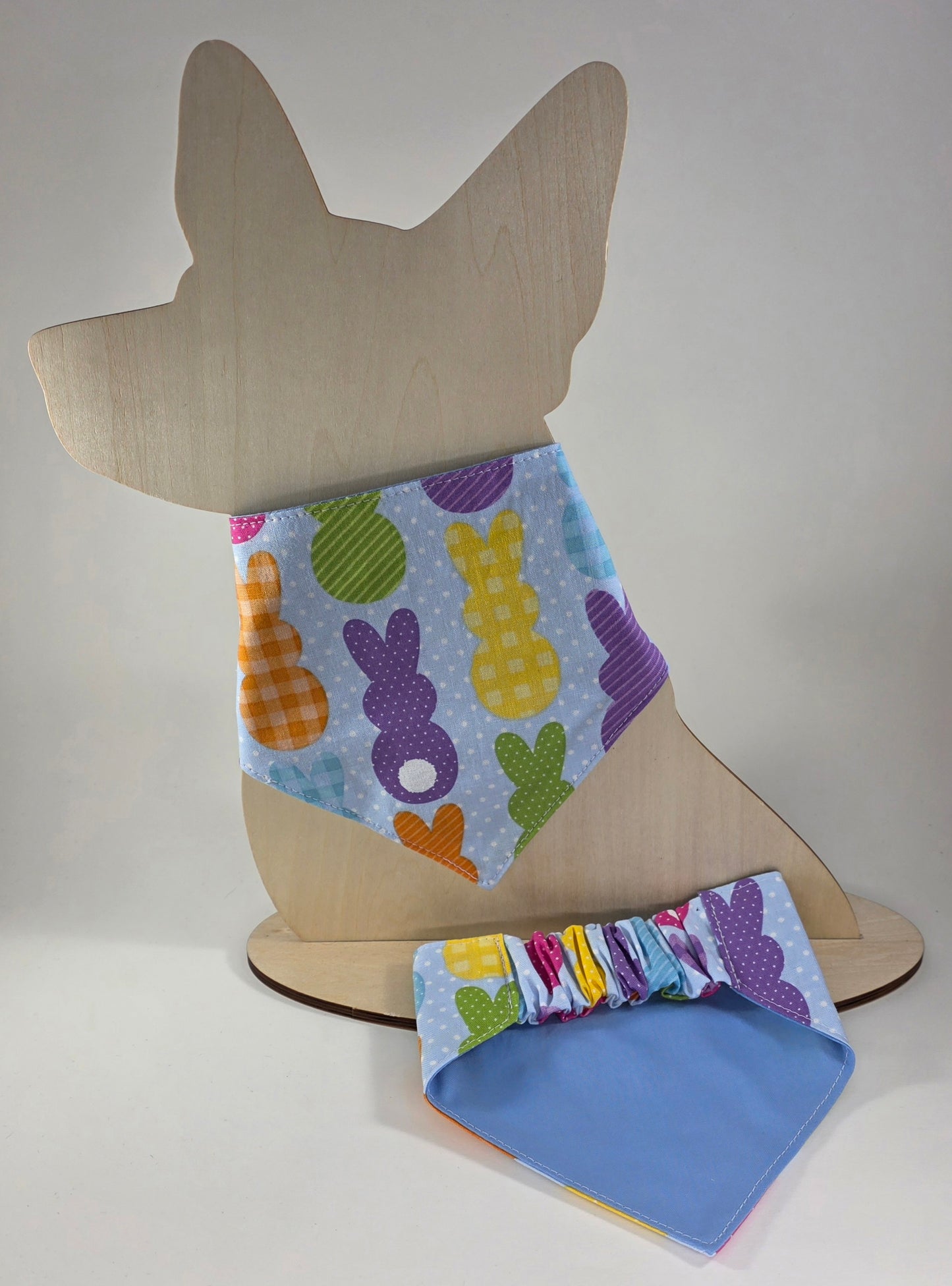 Scrunchie Dog Bandana - Bunnies