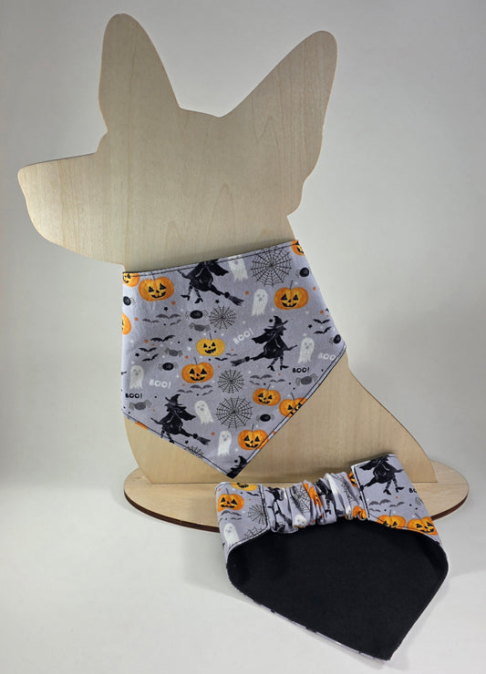 Scrunchie Dog Bandana - Halloween Characters