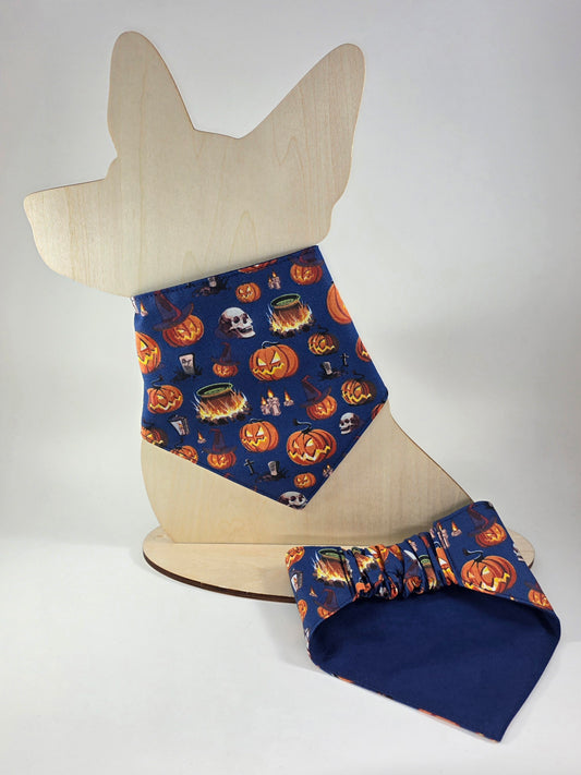 Scrunchie Dog Bandana - Halloween