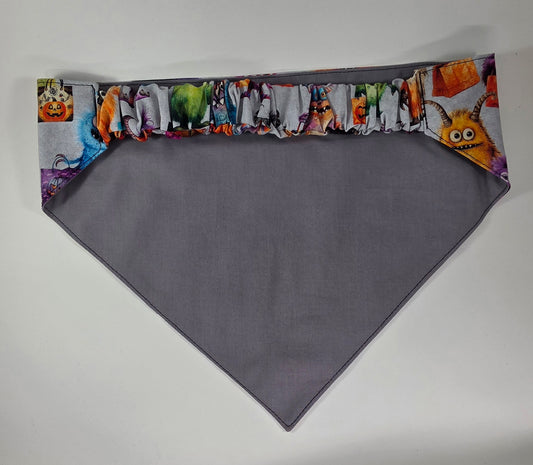 Scrunchie Dog Bandana - Trick or Treat Monsters
